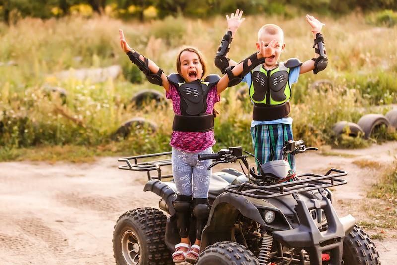 Second-hand store outdoor ATV for children