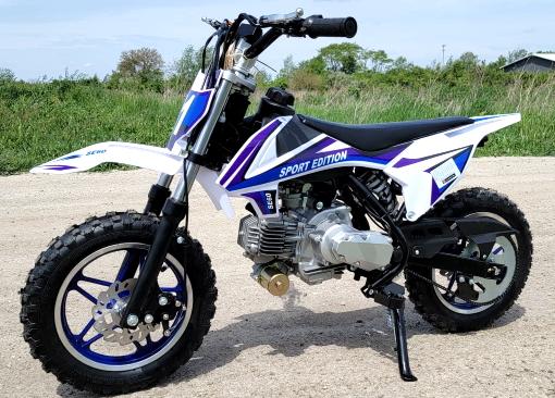 Dirt bike with clearance training wheels for sale